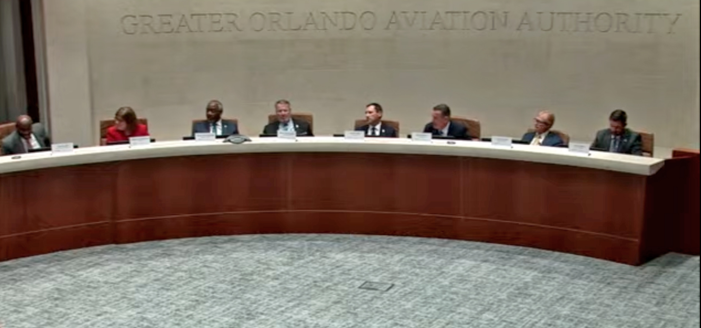 GOAA board members meet on October 15 .